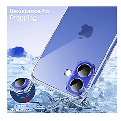 Avis Htdmobiles Coque pour Apple iPhone 16 - housse etui silicone gel fine + film ecran - TRANSPARENT TPU