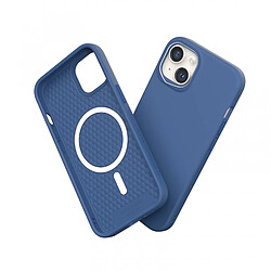 Avis RhinoShield Coque Compatible avec [iPhone 15] SolidSuit Compatible avec Magsafe - Coque Fine avec Technologie d'absorption des Chocs et Finition Premium Mate - Bleu Cobalt