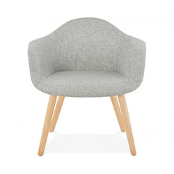 Kokoon Design Fauteuil design LOKO GREY 50x62x80 cm