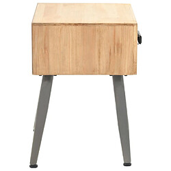 Avis Maison Chic Table de chevet,Table de nuit,Table d'appoint pour salon Bois de sapin massif 43 x 38 x 50 cm -MN72616