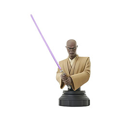 Gentle Giant Star Wars The Clone Wars - Buste 1/7 Mace Windu 15 cm 