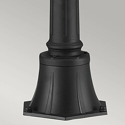 Acheter Elstead Lighting Borne d'extérieur à 3 ampoules moyenne noire IP44, E14