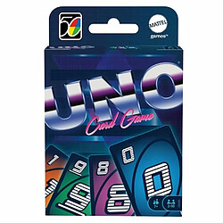 Mattel Games UNO Iconic 1980 Jeu de cartes - 2 a 10 joueurs - 7 ans et +