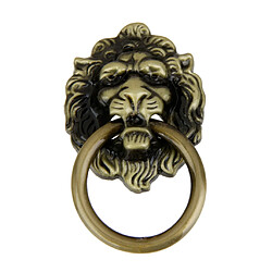 Boutons de portes Ameublement et décoration Poignée de Traction Bouton de Porte Tête de Lion Vintage pour Armoire Tiroir Laiton Antique