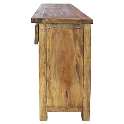 Maison Chic Buffet,Meuble de Rangement,commode pour salon,Cuisine Bois de récupération massif 75 x 30 x 65 cm -MN60806 pas cher