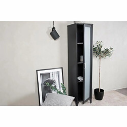 Venture Home Armoire en acier noir Acero.