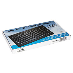 Link Accessori LKTAST04 clavier USB QWERTY Anglais Noir 