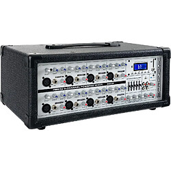 Pronomic PM83U 8-Channel Powered Mixer avec USB / SD / Lecteur MP3 Bluetooth