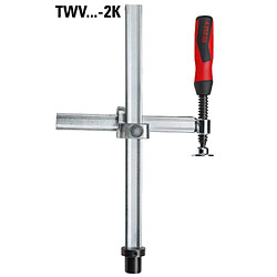 Bessey - Elément de serrage pour tables de soudage à longueur de travail variable TWV avec poignée bi-matière 300/175 mm - TWV28-30-17-2K