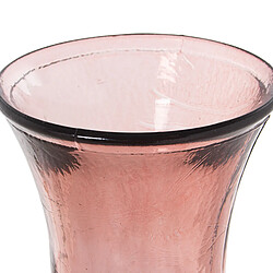 Vase de sol Alexandra House Living Rose Verre 30 x 30 x 70 cm