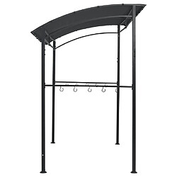 Acheter vidaXL Belvédère de barbecue 215x150x220 cm Anthracite Acier