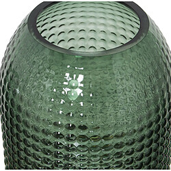 Vase Alexandra House Living Vert Doré Verre 11 x 20 cm