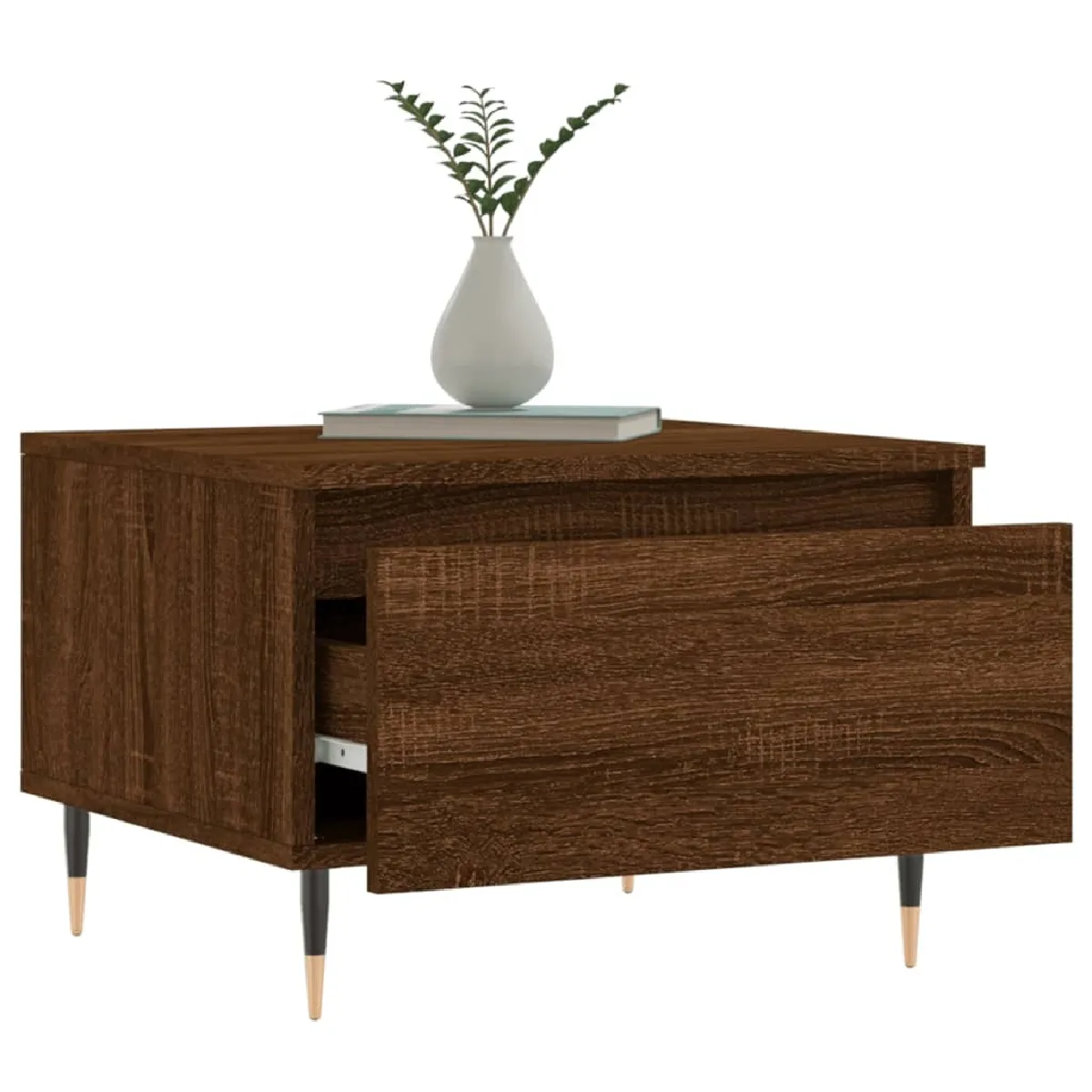 Acheter Maison Chic Lot de 2 Tables basses,Table Console pour salon chêne marron 50x46x35 cm bois d'ingénierie -MN82627