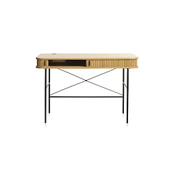 MAISON AUBERTIN Bureau bois naturel alba 120x60cm 