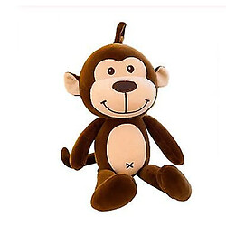 Universal Mignon mignon singe brun peluche et peluche douce(brun)