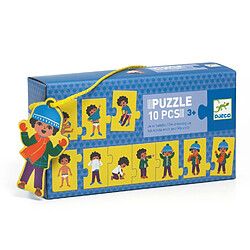 Djeco Puzzle frise Je m'habille