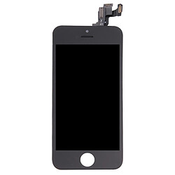 Wewoo Pour iPhone 5s caméra frontale noir + LCD + cadre + pavé tactile Assembleur de numériseur pièce détachée 4 en 1