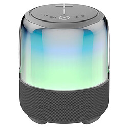 Yonis Enceinte Bluetooth Waterproof 55W Avec Lumière LED Et Micro Karaoké Enceinte Bluetooth Waterproof LED 55W Avec Micro Karaoké Et Lumière Dynamique Gris YONIS