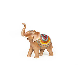 Figurine Décorative Romimex Résine Eléphant 