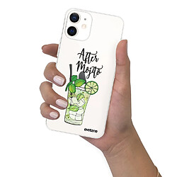 Coque iPhone 12 mini souple transparente After Mojito Motif Ecriture Tendance Evetane pas cher