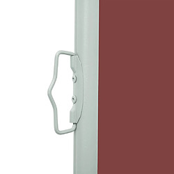 Avis vidaXL Auvent latéral rétractable de patio 140x500 cm Marron