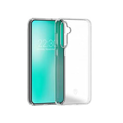 Force Case Coque pour Galaxy A25 Renforcée FEEL Système Tryax Inserts 3D Transparent 