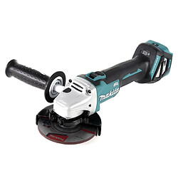 Makita DGA 511 Z Meuleuse d'angle sans fil 18 V 125mm - sans Batterie, sans Chargeur, sans Coffret de transport