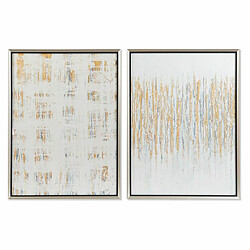 Cadre DKD Home Decor Abstrait (60 x 3 x 80 cm) (2 Unités)