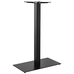 Alterego Pied de table 'NERO XL' 110 noir en métal NERO XL