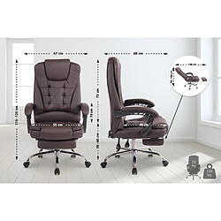 Non Chaise de bureau Oxygen simili cuir