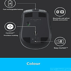 Avis Universal YYH Souris de contrôle multiple de souris sans faute (noir)