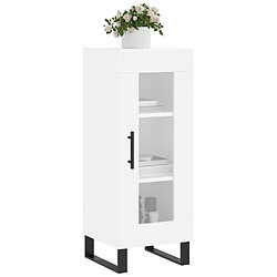 Avis Maison Chic Buffet,Meuble de Rangement,commode pour salon,Cuisine blanc 34,5x34x90 cm bois d'ingénierie -MN45322