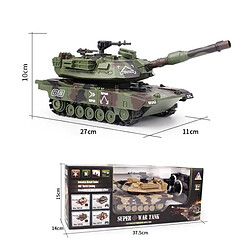 Acheter Heavy 1:32 échelle RC Battle Tank Jouet Interactif Modèle De Voiture Passe-temps Jouets Cadeaux Style 1 Vert