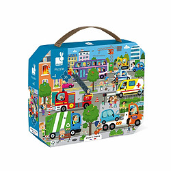 Puzzle enfant 36 pièces City - Janod