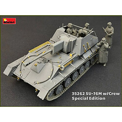 Mini Art Maquette Char Su-76m W/crew Special Edition pas cher