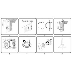 Astral Projecteur led 1,14 blanche pour piscine béton et liner - blanc