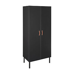 Schardt Armoire enfant 2 portes Melody Black 