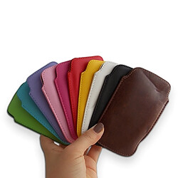 Acheter Totalcadeau Pochette élégante pour iPhone 4 en cuir noir