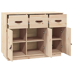 Maison Chic Buffet,Meuble de Rangement,commode pour salon,Cuisine 100x40x75 cm Bois massif de pin -MN15256 pas cher