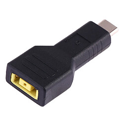 Wewoo Chargeur Adaptateur secteur pour Lenovo Big Square Female à USB-C / Type-C Male Plug