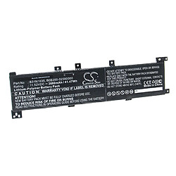 vhbw Batterie compatible avec Asus VivoBook 17 R702QA-BX109T, 17 X705MA-BX012T ordinateur portable Notebook (3600mAh, 11.52V, Li-polymère)