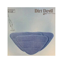 Dirt Devil Lot de 3 Chiffons Microfibres pour M318 Réf 318022 *