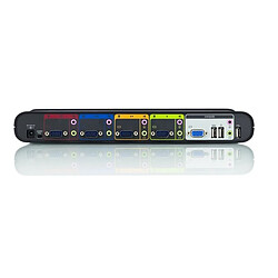 BELKIN Belkin OmniView Série Soho V2 - Commutateur KVM 2 ports (USB + DVI-D + Jack)