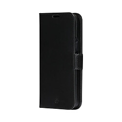 Avis DBRAMANTE1928 Étui pour Apple iPhone 14 Folio 2 en 1 Modèle Lynge en Cuir avec Porte-Cartes Noir