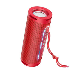 Yonis Enceinte Bluetooth 5.1 Sportive Avec Lumière Ambiante 5W Puissance 1800mAh Autonomie 5H Enceinte Bluetooth Sport 5H Autonomie Lumière Ambiante 5W Puissance Rouge YONIS