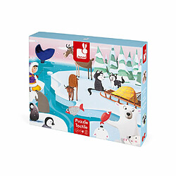 Puzzle enfant tactile La banquise 20 pièces - Janod 