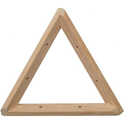 Astigarraga Equerre triangle en pin brut (Lot de 2).