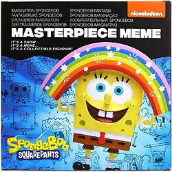 Acheter Auldey Figurine Bob l'Eponge de collection - Taille 20 cm - Masterpiece MEMES - Rainbow SpongeBob