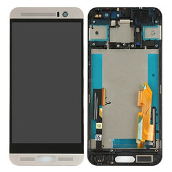 Wewoo Pour HTC One M9 + argent / M9 Plus Ecran LCD + Tactile avec Cadre Pièce détachée 