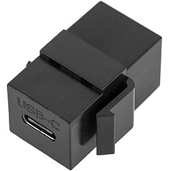 Bematik Adaptateur Keystone USB 3.1 Type C femelle vers femelle